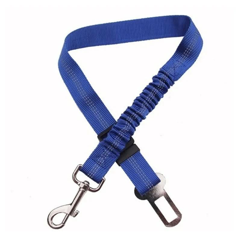 Dog Car Safety Belt Adjustable Nylon With Shock Absorber