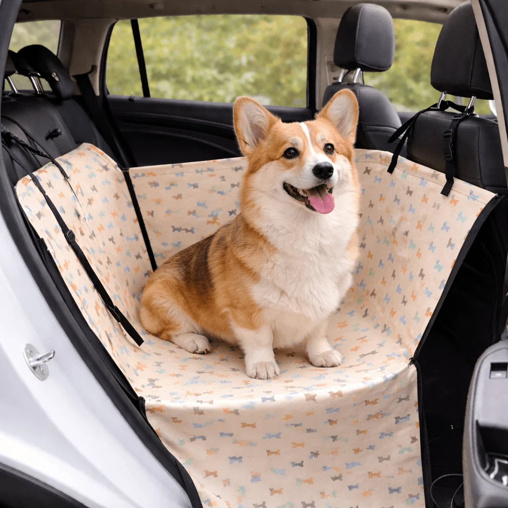 Dog Car Seat Cover Waterproof Padded Non-Slip