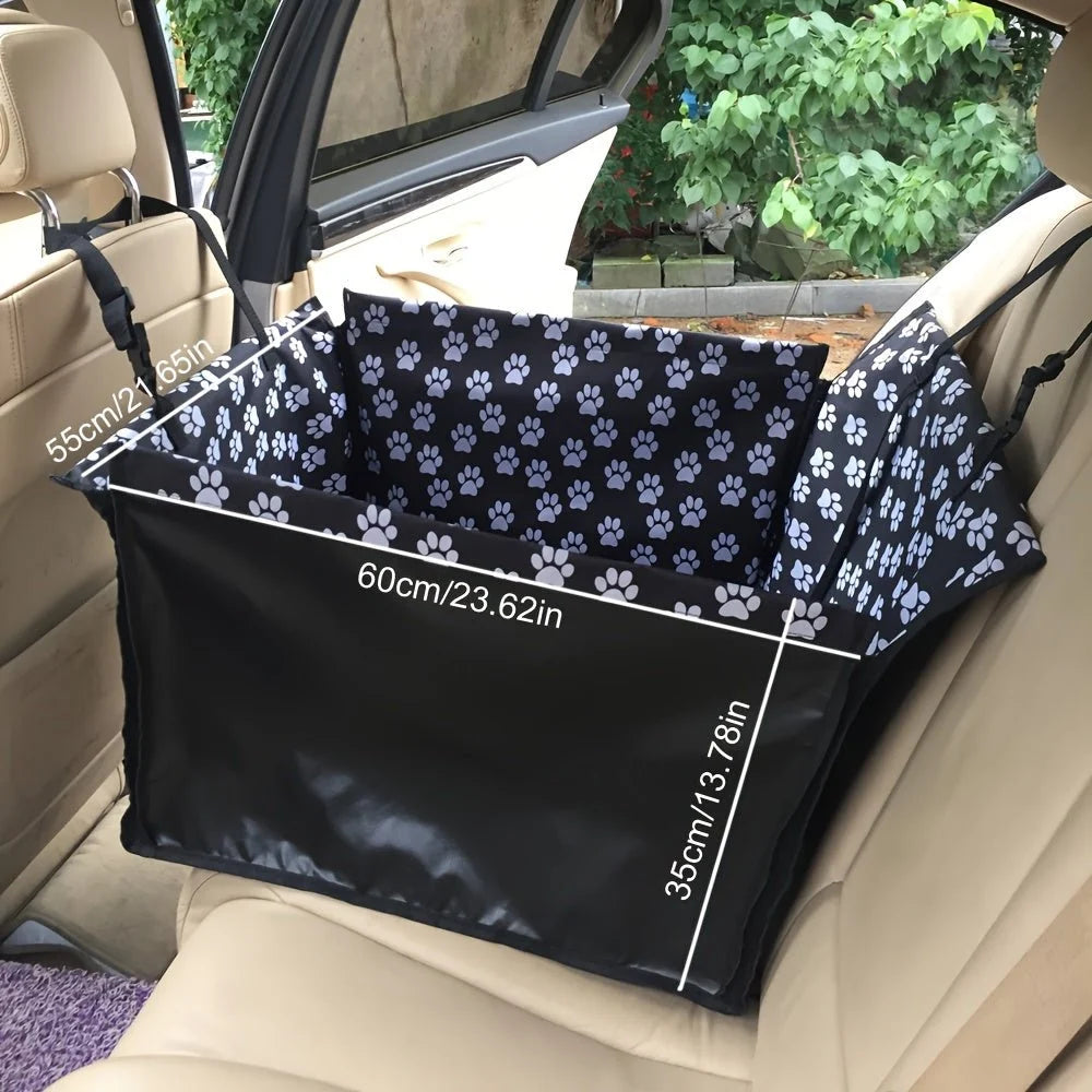 Dog Car Seat Cover Waterproof Padded Non-Slip