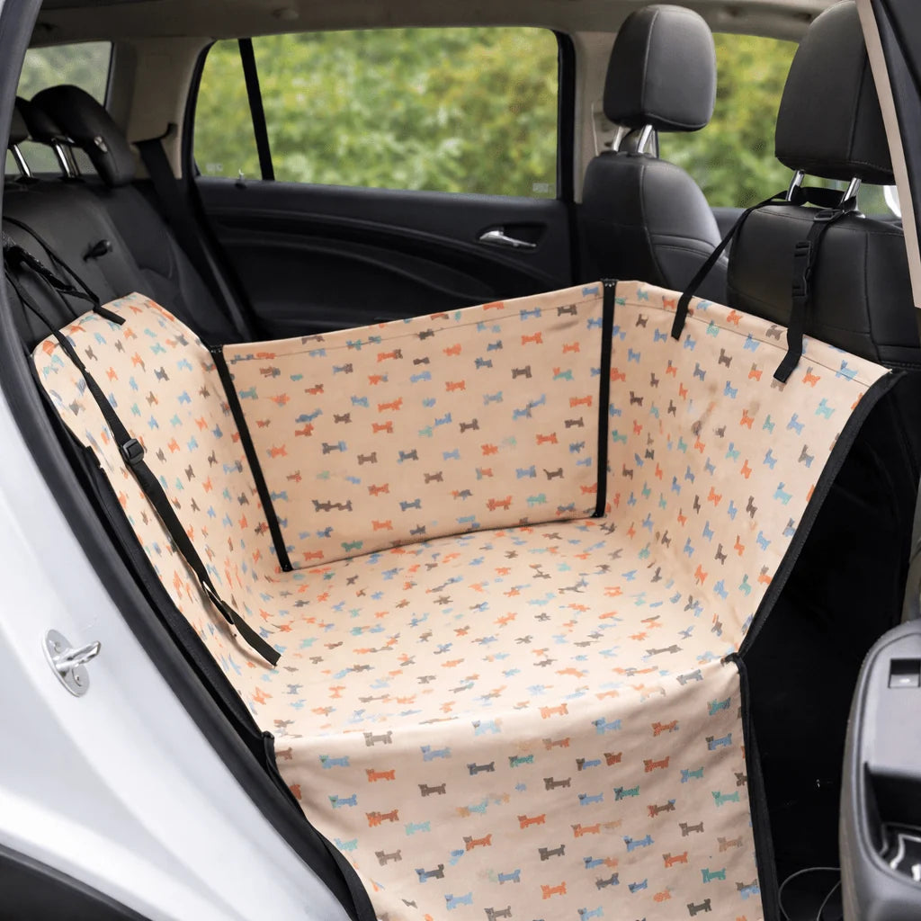 Dog Car Seat Cover Waterproof Padded Non-Slip