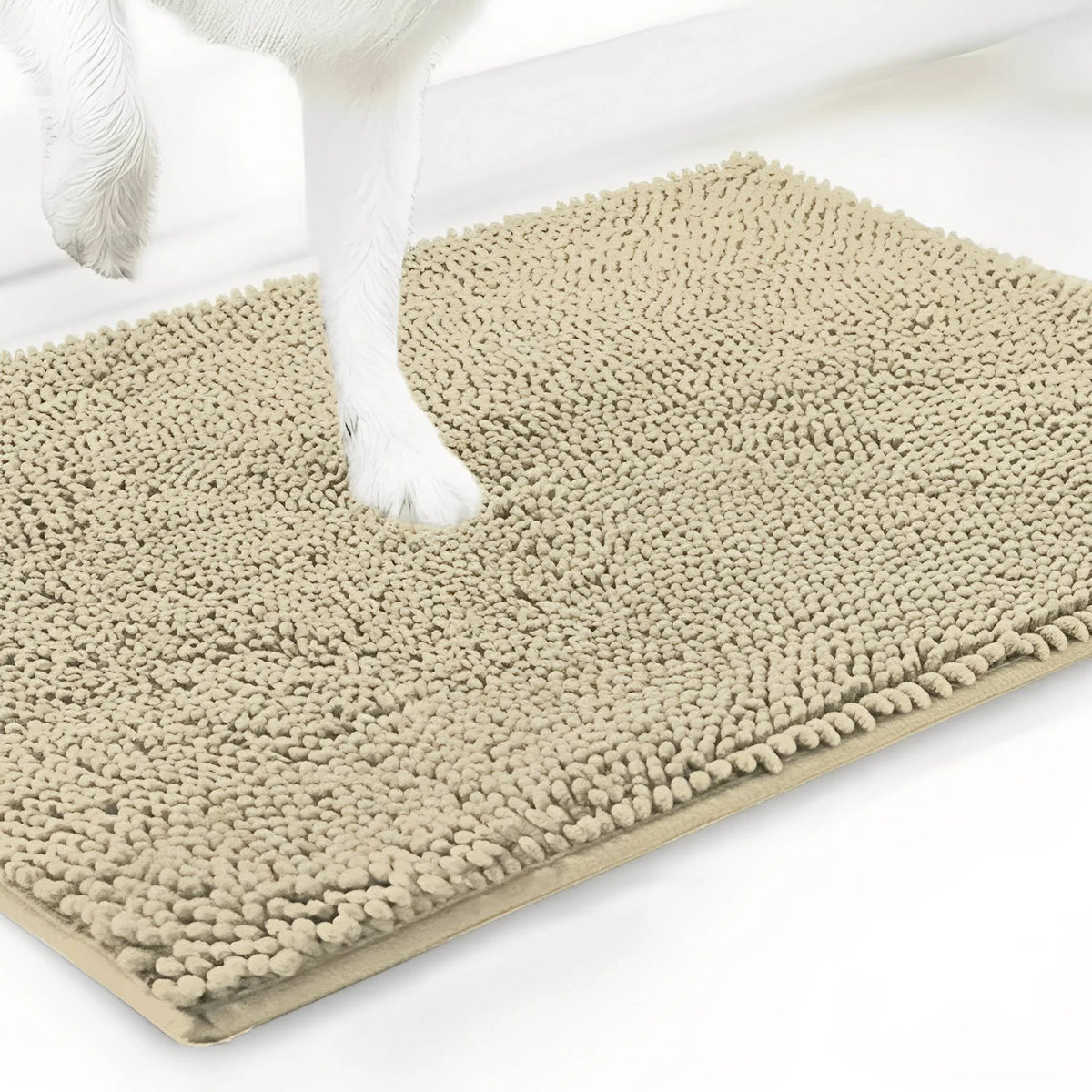 Dog Door Mat Absorbent Non-Slip Mud & Moisture Trapping