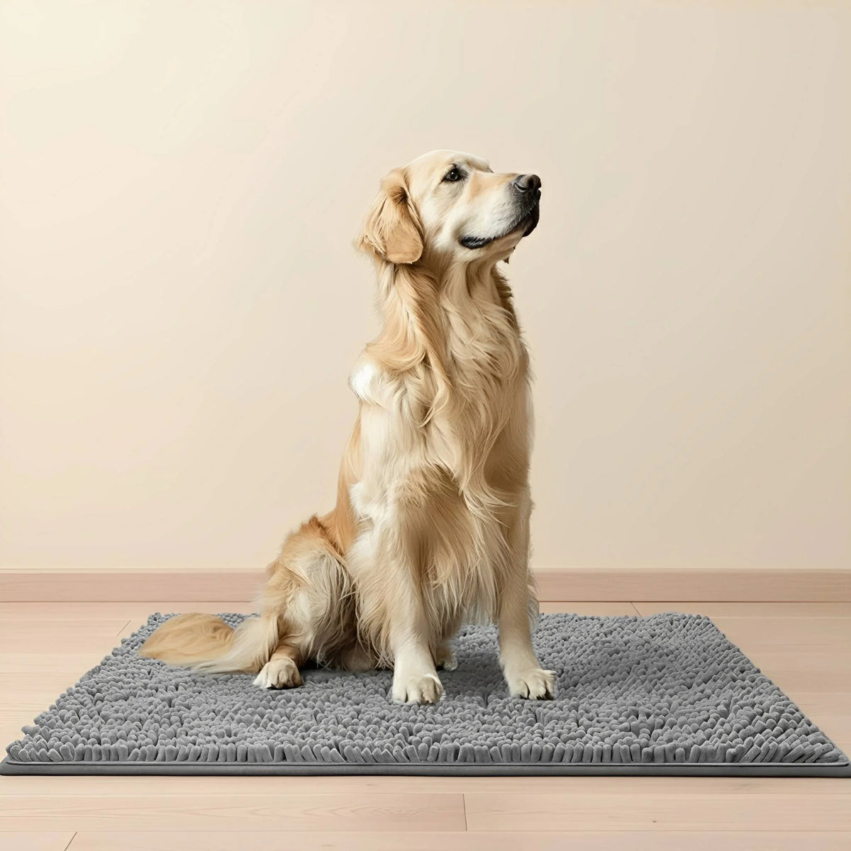 Dog Door Mat Absorbent Non-Slip Mud & Moisture Trapping