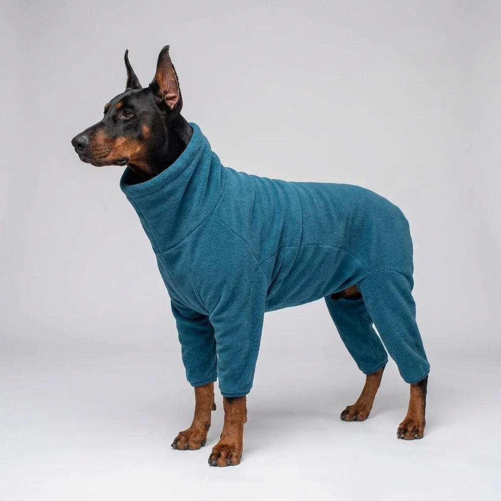 Dog Fleece Suit Full-Body Warm Insulating One-Piece