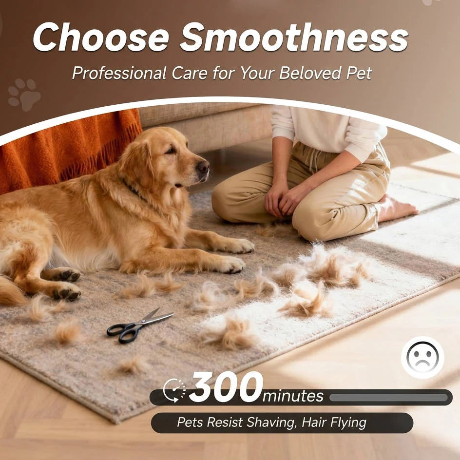 Dog Grooming Vacuum Large Dustbin & 3-Level Suction