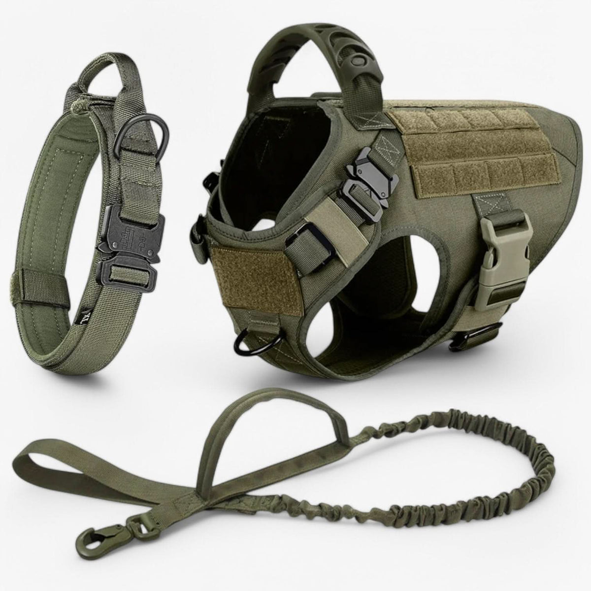 Dog Harness Adjustable Mesh Vest Reflective With Control Handle