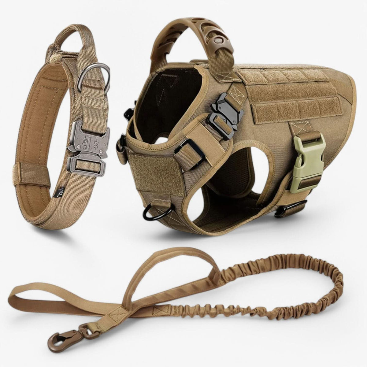 Dog Harness Adjustable Mesh Vest Reflective With Control Handle