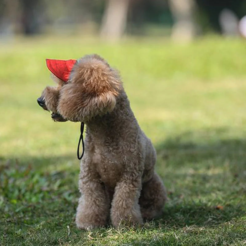 Dog Hat Adjustable Sun Visor Sun Protection