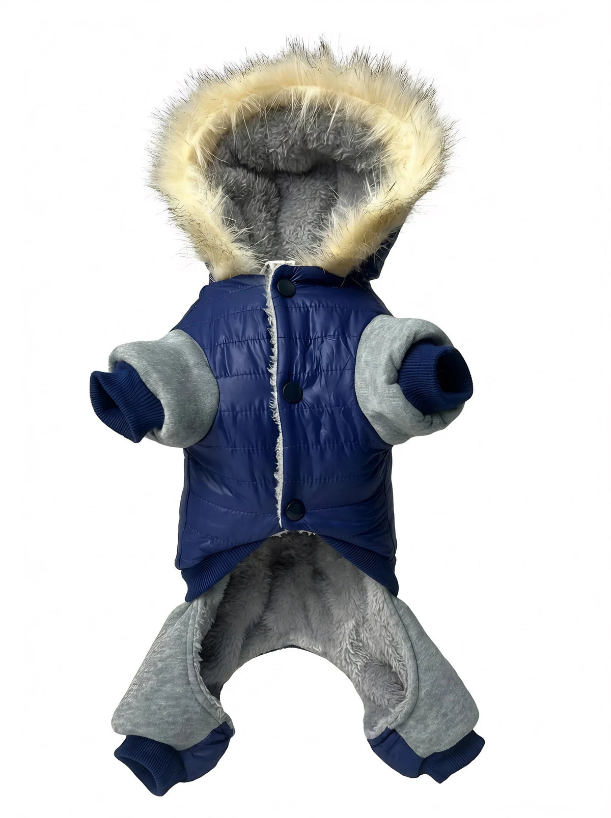 Dog Jacket Four-Leg Warm Polar Fleece Windproof