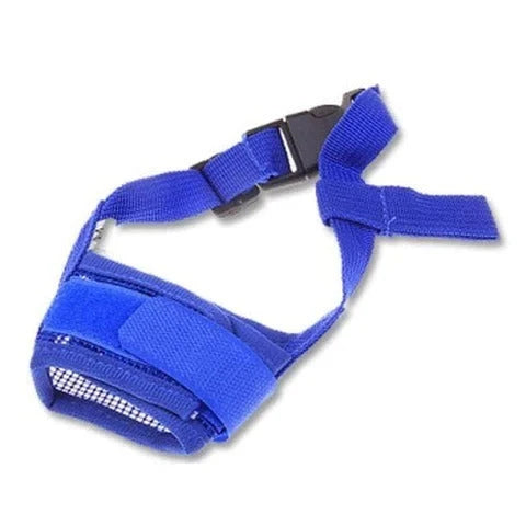 Dog Muzzle Open Mesh Adjustable Strap & Five Sizes