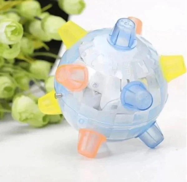 Dog Toy Automatic Touch-Activated Jumping Ball