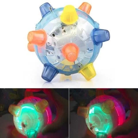 Dog Toy Motion-Activated LED Durable & Non-Toxic