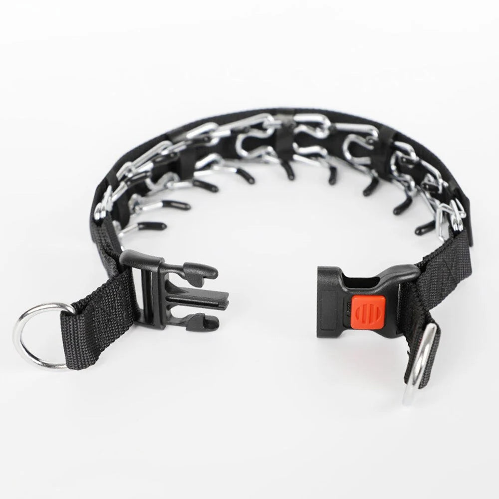 Dog Training Collar Nylon Quick-Release & Rust-Resistant D-Ring