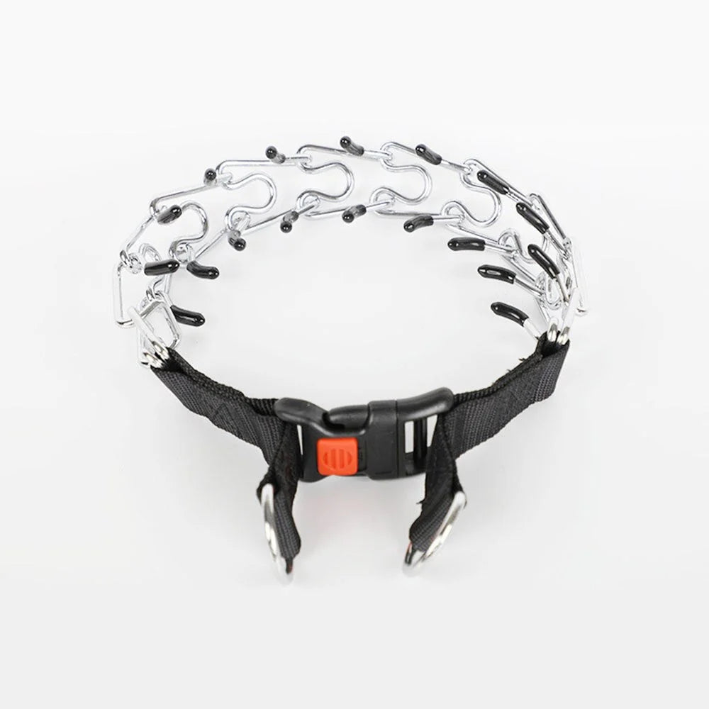 Dog Training Collar Nylon Quick-Release & Rust-Resistant D-Ring