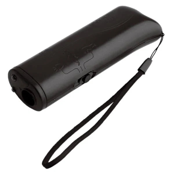 Dog Training Device Handheld Ultrasonic & LED Flashlight