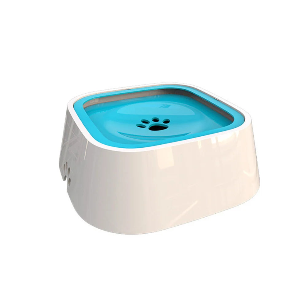 Dog Water Bowl Floating Disk & Non-Slip Base