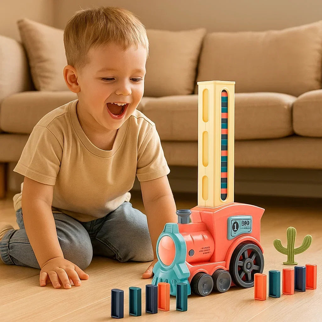 Domino Train Motorized Auto Placement Reusable Cartridge