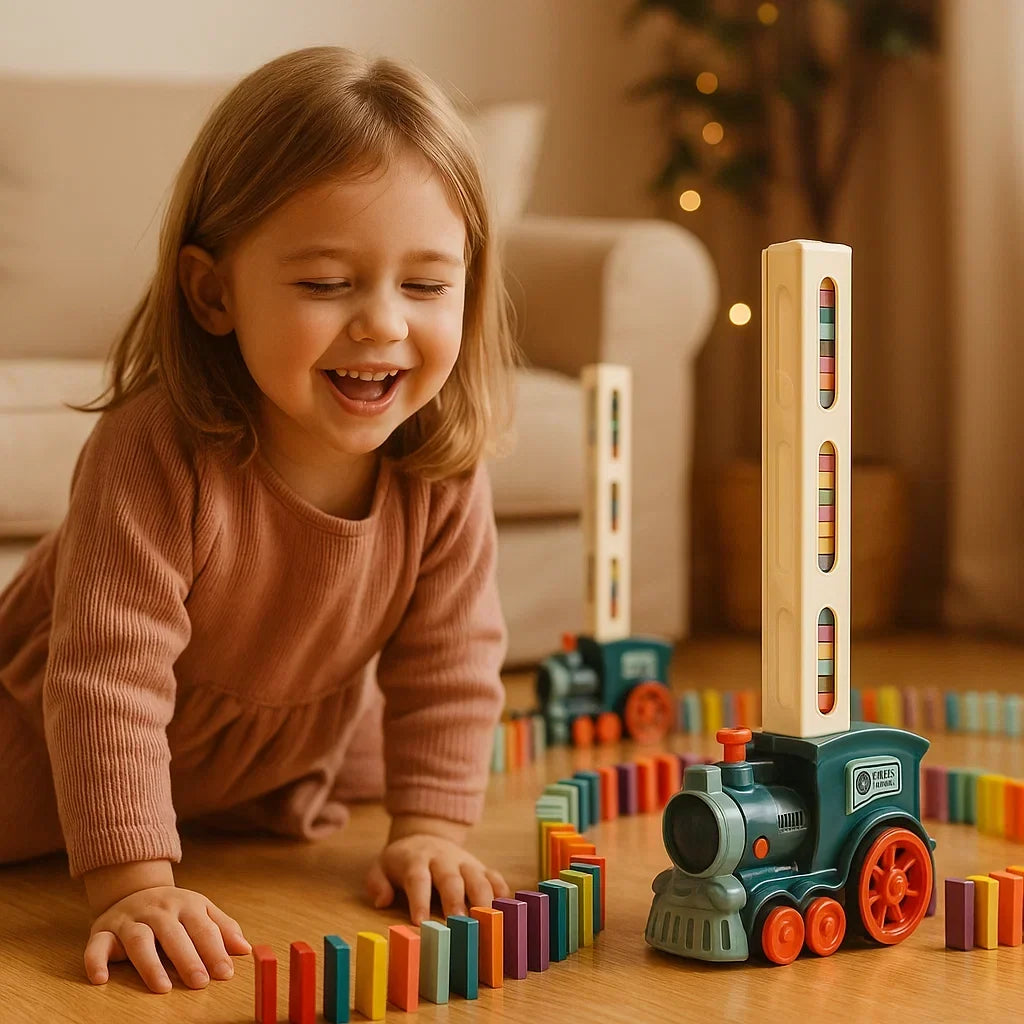 Domino Train Motorized Auto Placement Reusable Cartridge