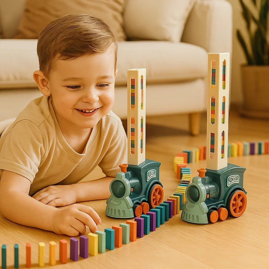 Domino Train Motorized Auto Placement Reusable Cartridge