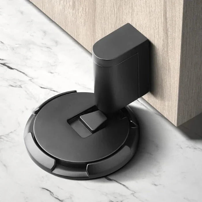 Door Stopper Adjustable 0.98 Inch Adhesive & Screw Mount