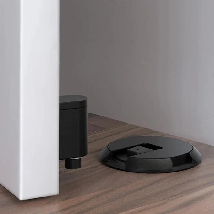 Door Stopper Adjustable Locking Zinc Alloy Dual Mount