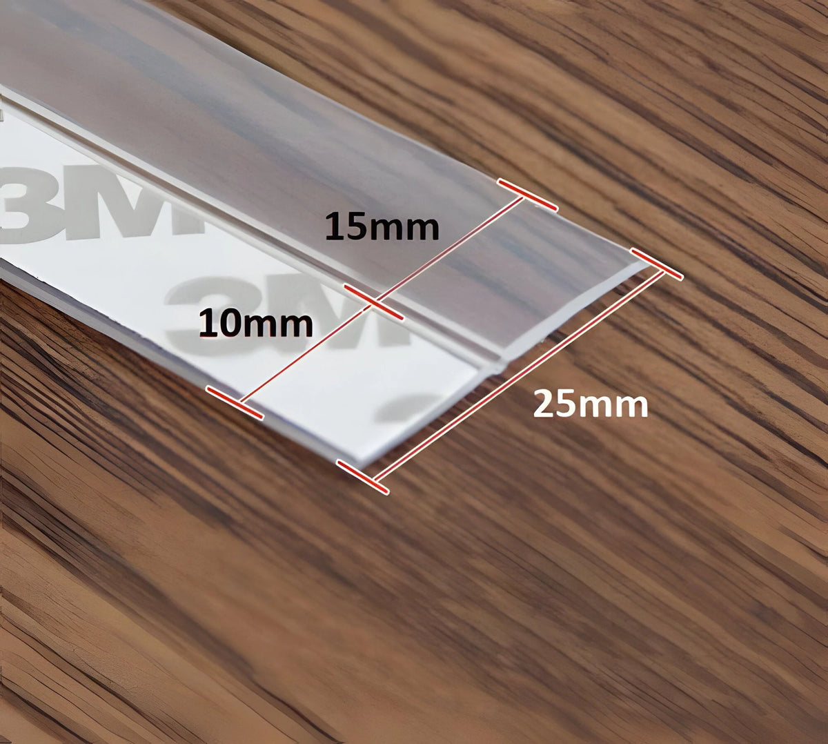 Door & Window Seal Strip Transparent Peel-And-Stick 16.4 Ft