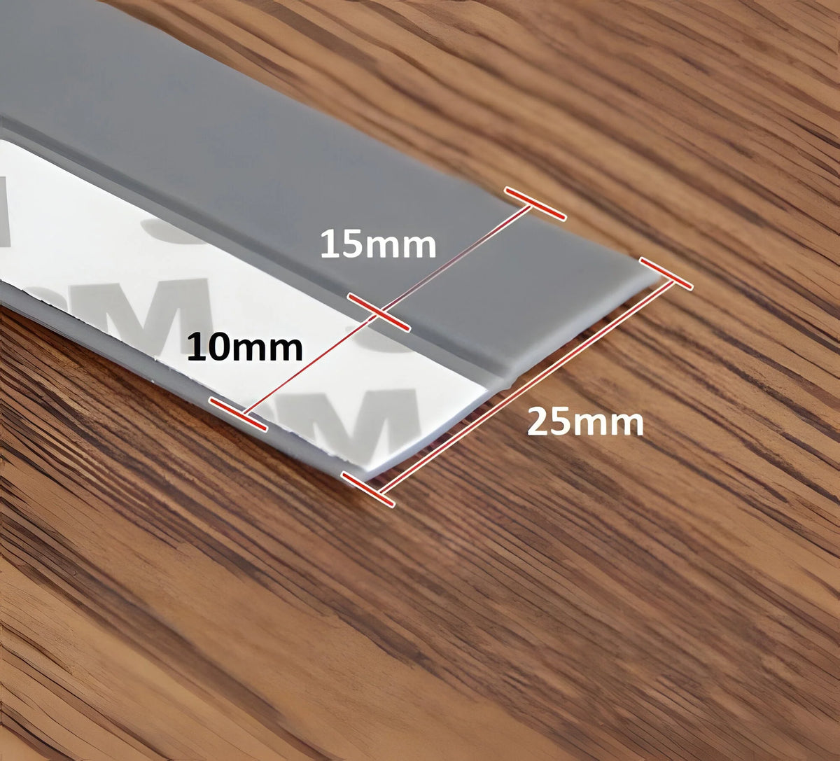 Door & Window Seal Strip Transparent Peel-And-Stick 16.4 Ft