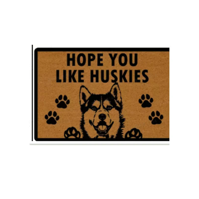 Doormat Coir Fiber Non-Slip Backing Halloween Design