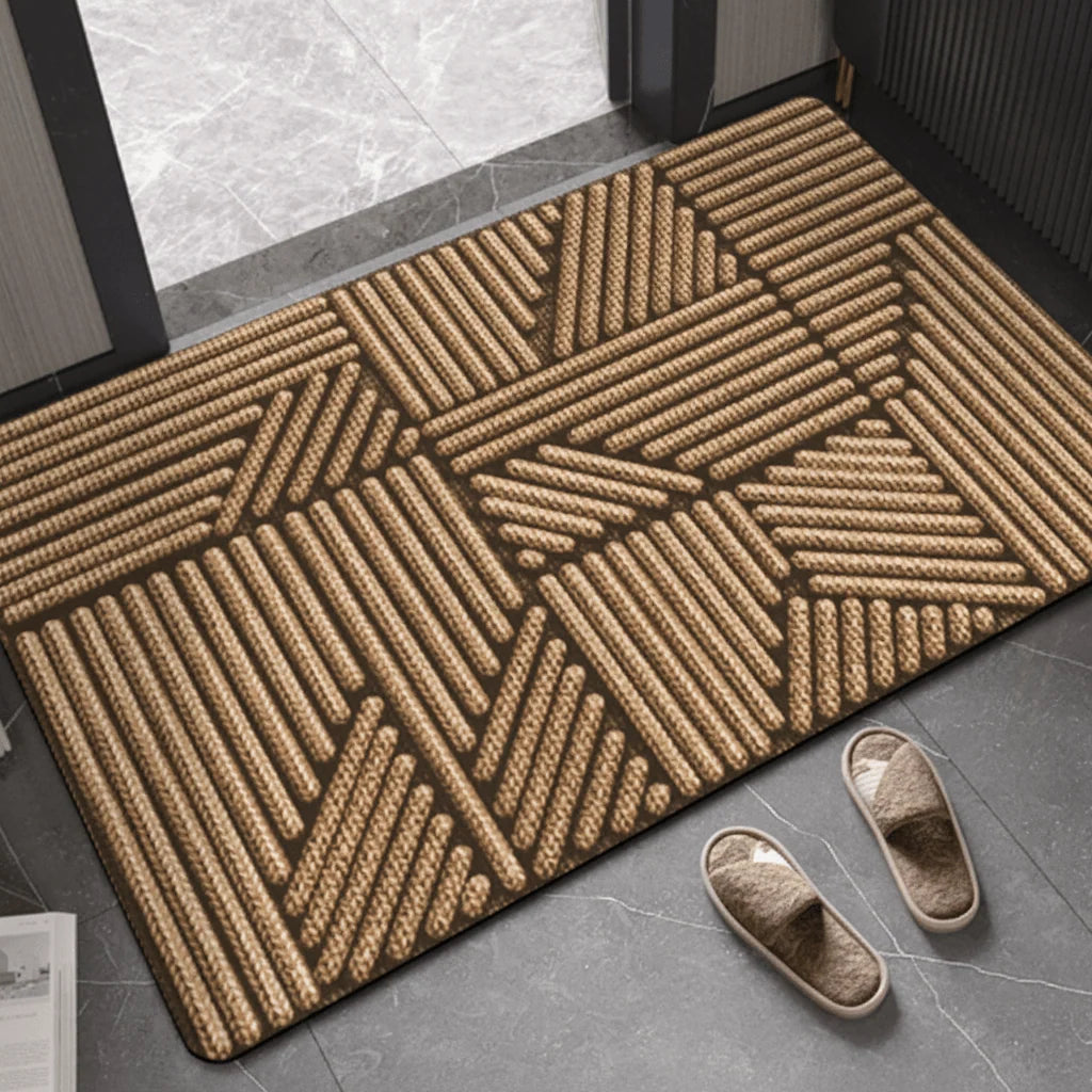 Doormat Dirt & Moisture Absorbing Non-Slip Rubber Backing