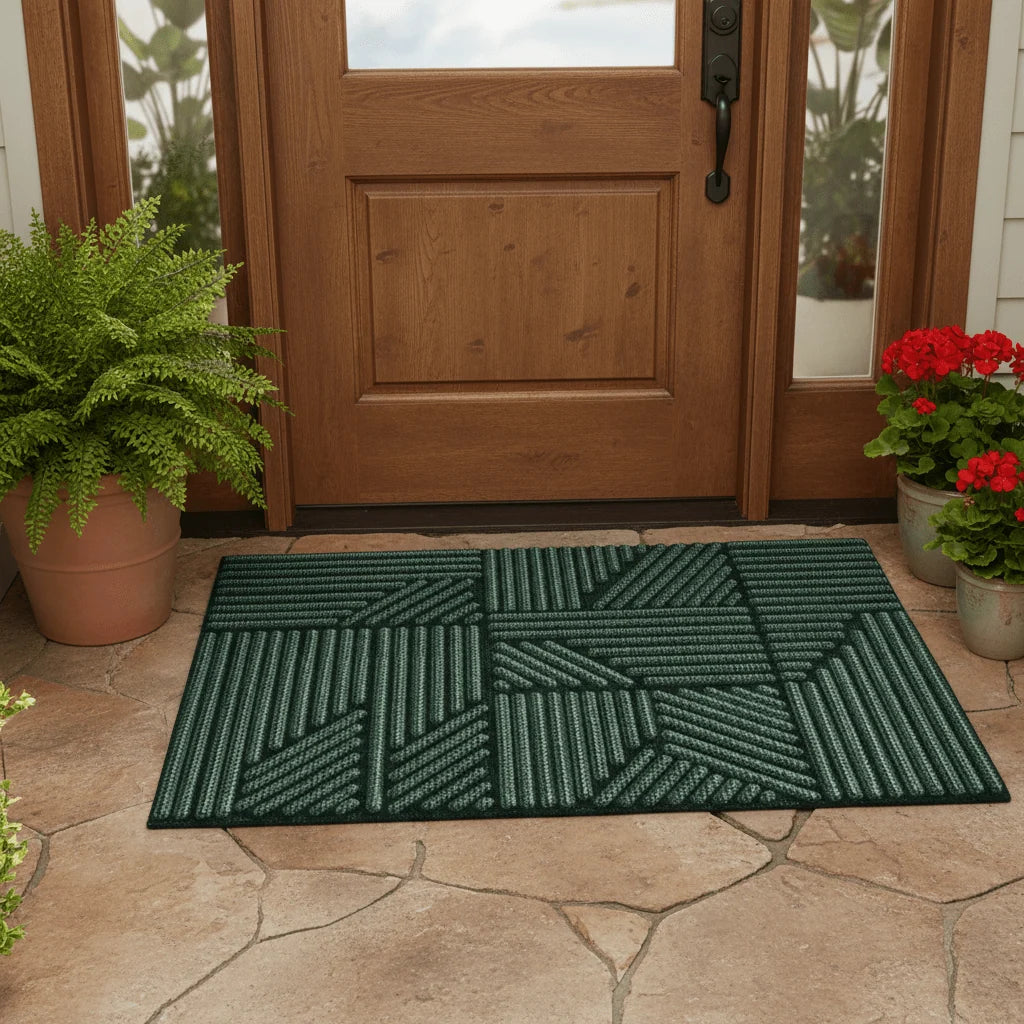 Doormat Dirt & Moisture Absorbing Non-Slip Rubber Backing