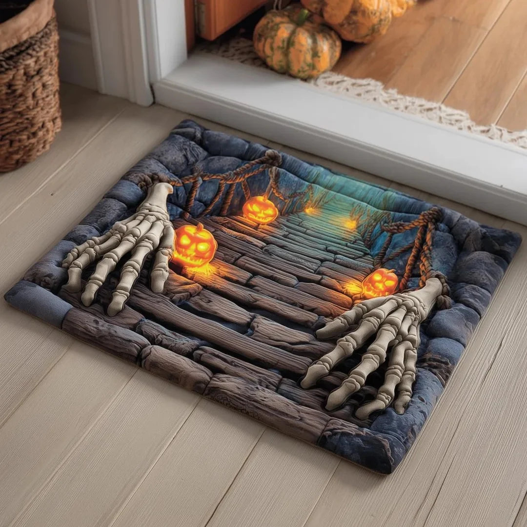 Doormat Dragon Design Non-Slip Rubber Backing