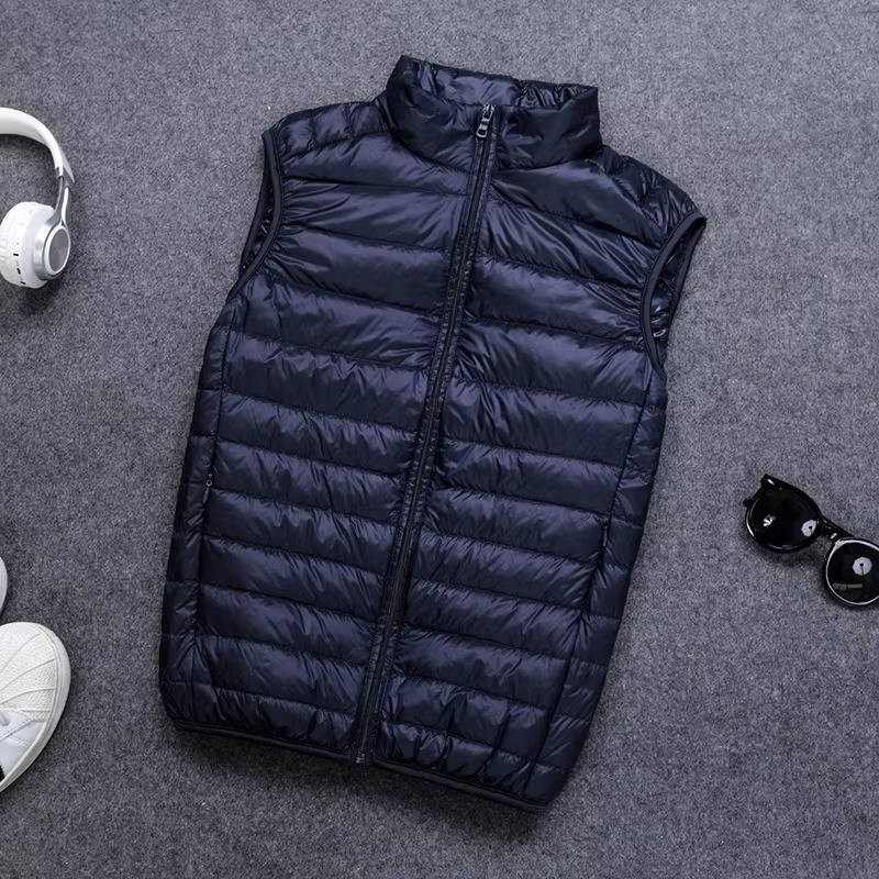 Down Vest Packable Water-Resistant