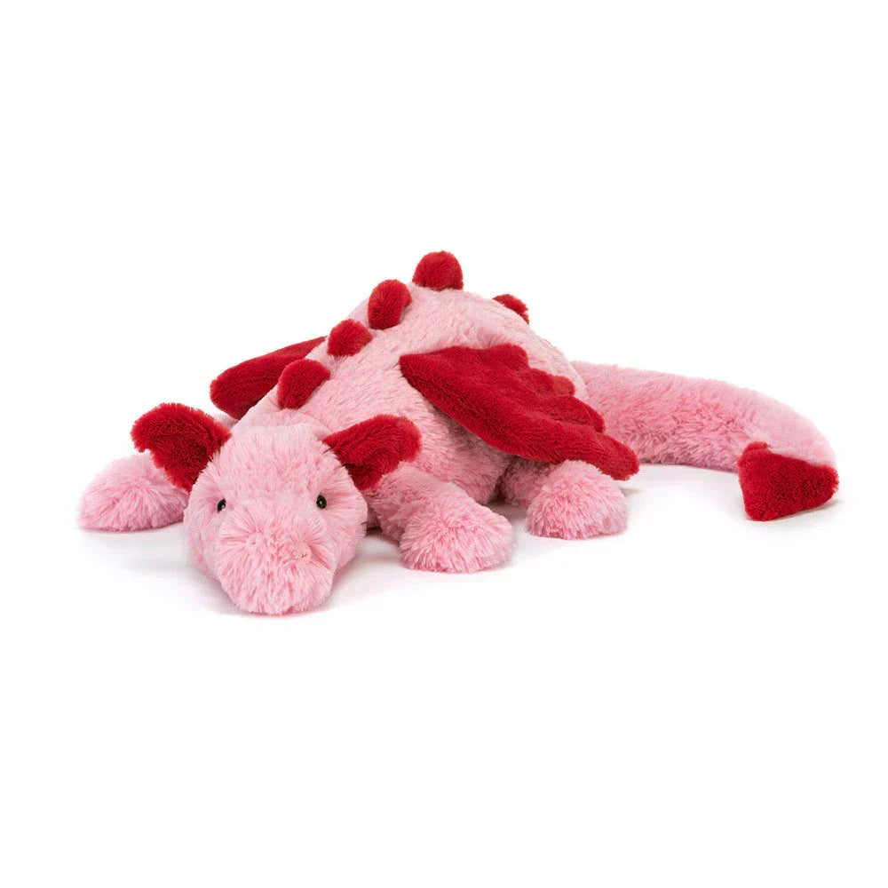 Dragon Plush Toy Soft Fabric Winged Design Hand-Washable