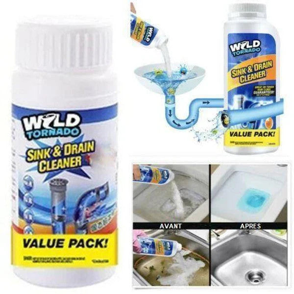 Drain Opener High-Density pH-Modifying Formula Septic-Safe & Odorless