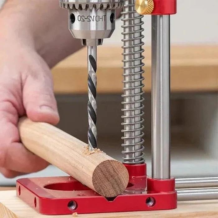 Drill Guide Adjustable 90° Precision 2 Inch Capacity