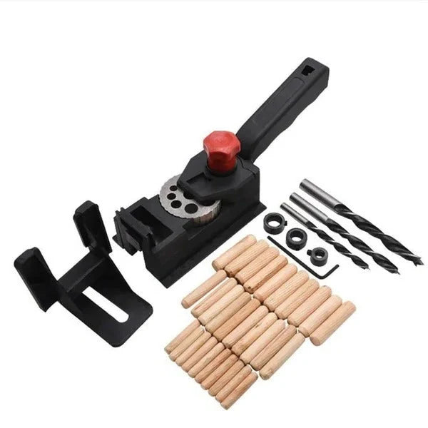 Drill Guide Adjustable Fence & Depth Control