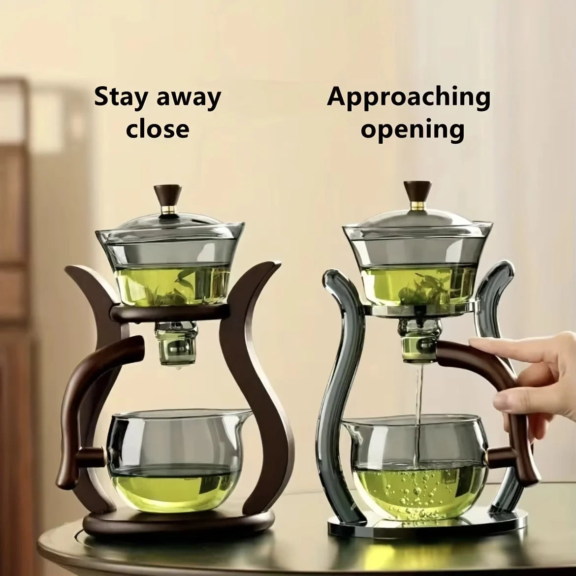 Drip Pot Magnetic Flow Control Built-In Infuser