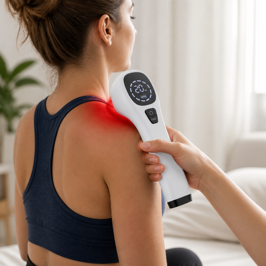 Dual-Wavelength Handheld Laser Therapy Device (USB-Rechargeable)