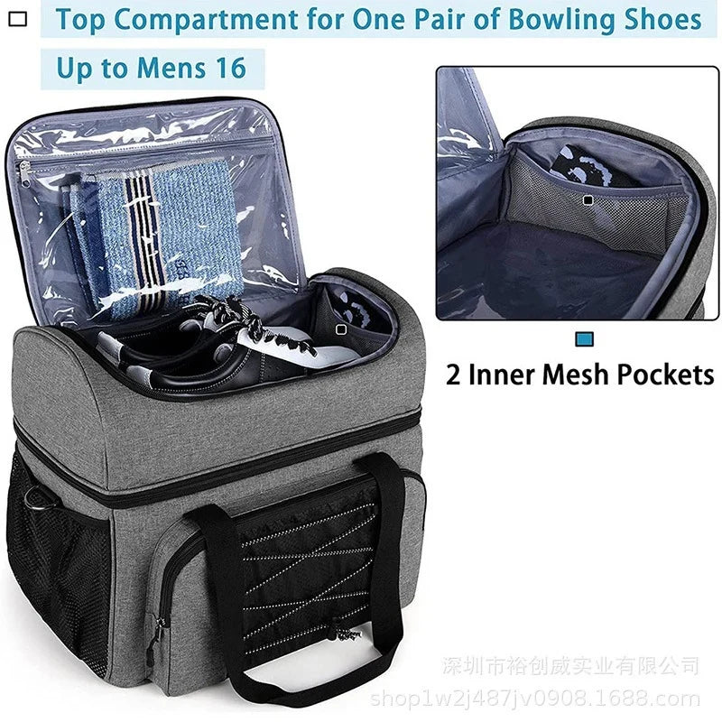 Duffel Bag Insulated & Water-Resistant Fits Bowling Balls