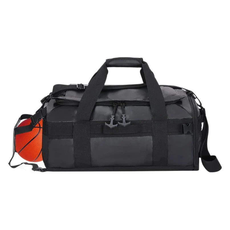 Duffel Bag Large Capacity Shoe Compartment Water-Resistant