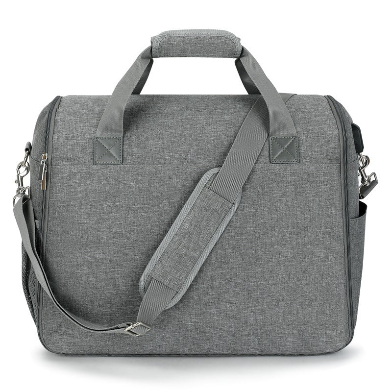 Duffel Bag Multi-Compartment Water-Resistant Removable Shoulder Strap