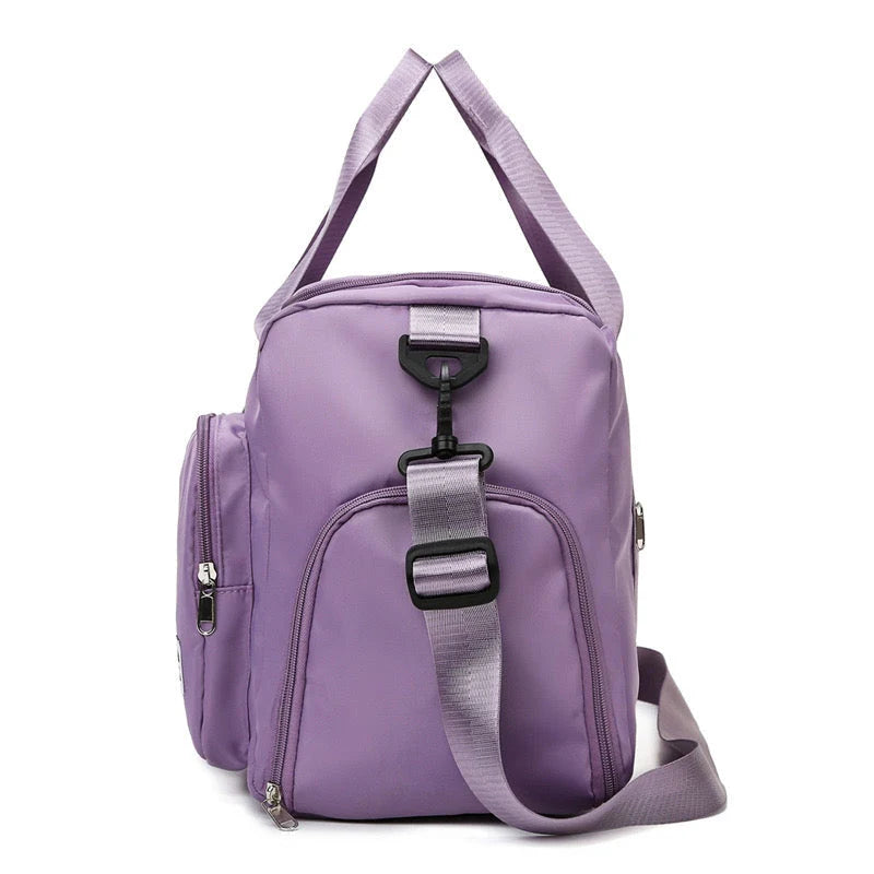 Duffel Bag Separate Shoe Compartment Water-Repellent Design