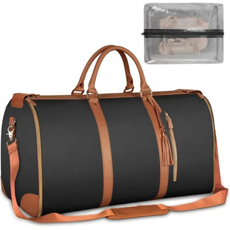 Duffel Bag Spacious Interior Durable Fabric & Mesh Pouch