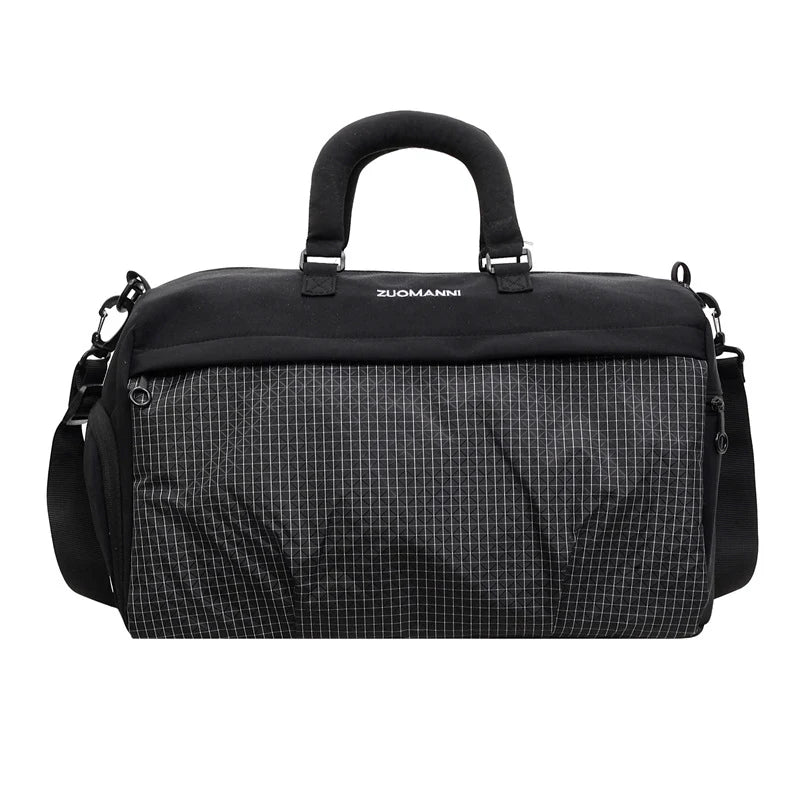 Duffel Bag Spacious Main Compartment Multiple Pockets & Padded Handles