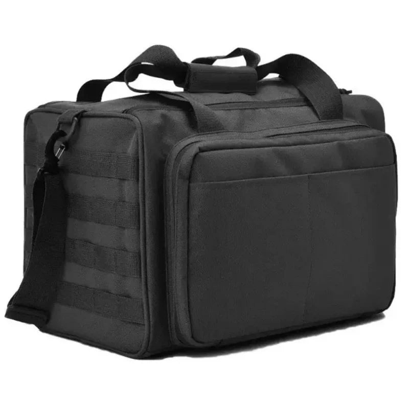 Duffel Bag Tear-Resistant Fabric Multiple Pockets & Adjustable Straps