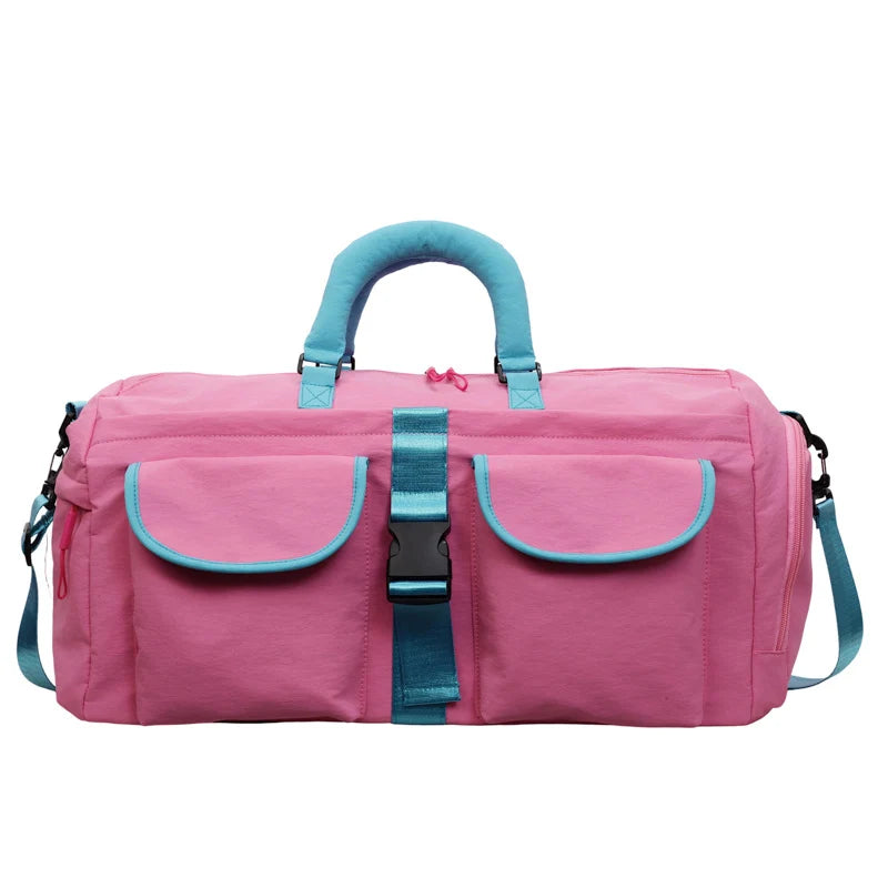 Duffel Bag Water-Resistant Multi-Pocket Padded Handles & Ergonomic Straps