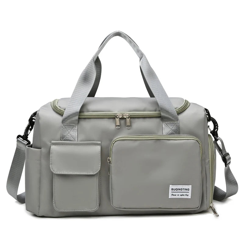 Duffel Bag Water-Resistant Spacious Shoe Pocket