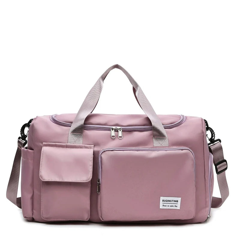 Duffel Bag Water-Resistant Spacious Shoe Pocket