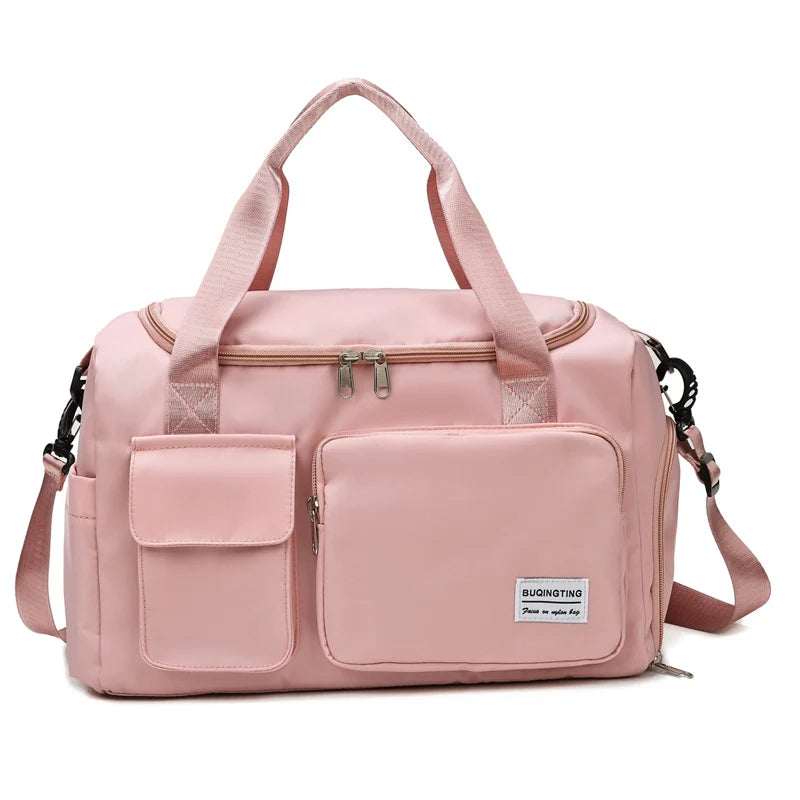 Duffel Bag Water-Resistant Spacious Shoe Pocket