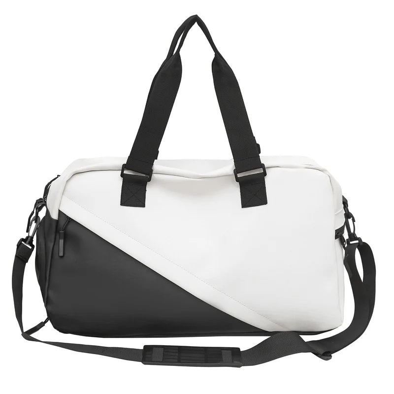 Duffel Bag Weather-Resistant Spacious Adjustable Strap & Padded Handles