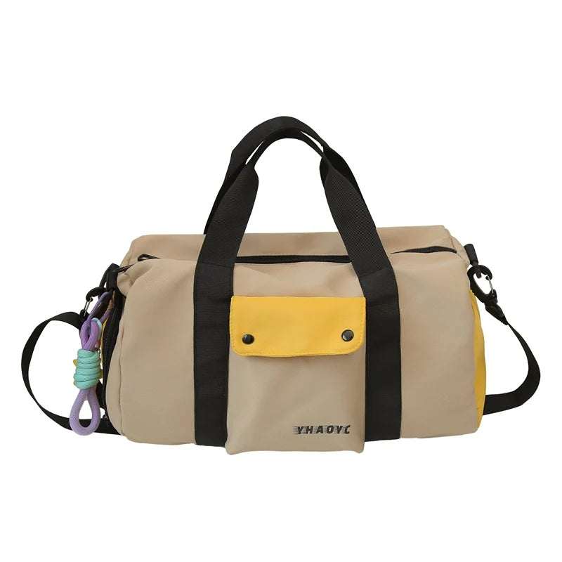 Duffle Bag Compact Water-Resistant Adjustable Shoulder Strap